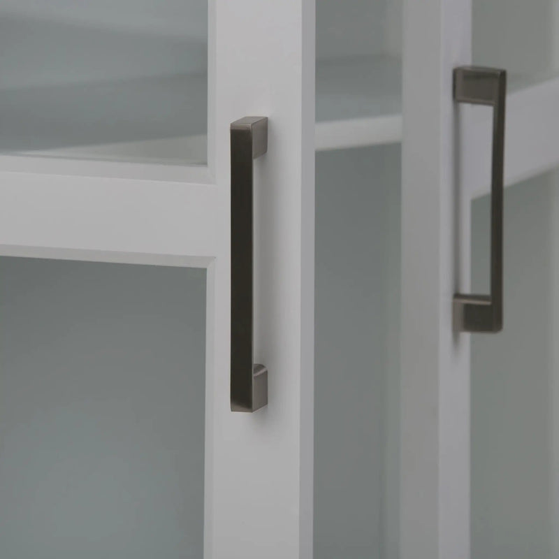 Avington - 2 Door Wall Cabinet With Cubbies - Pure White by Unique Piece Furniture