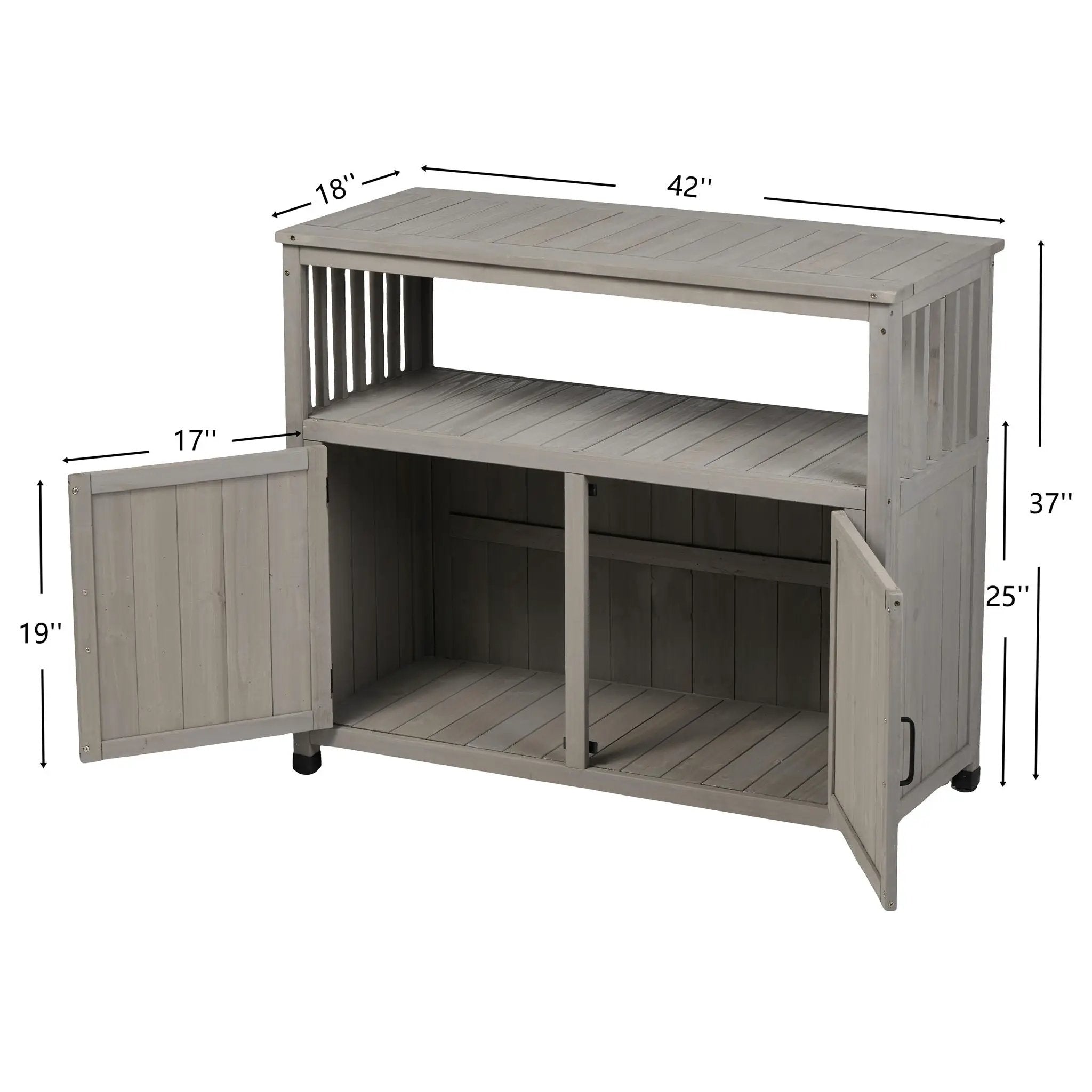 Patio Bar Table Set With Storage by Unique Piece Furniture