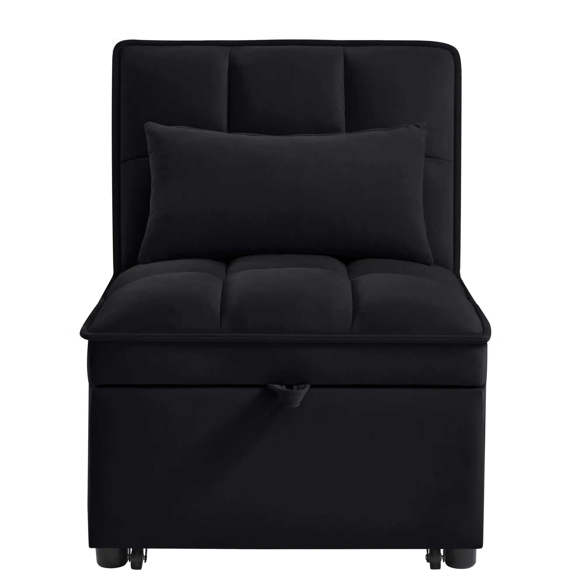 4 in1 Multi-Function Single Sofa Bed with Storage Pockets by HouseOfZazla