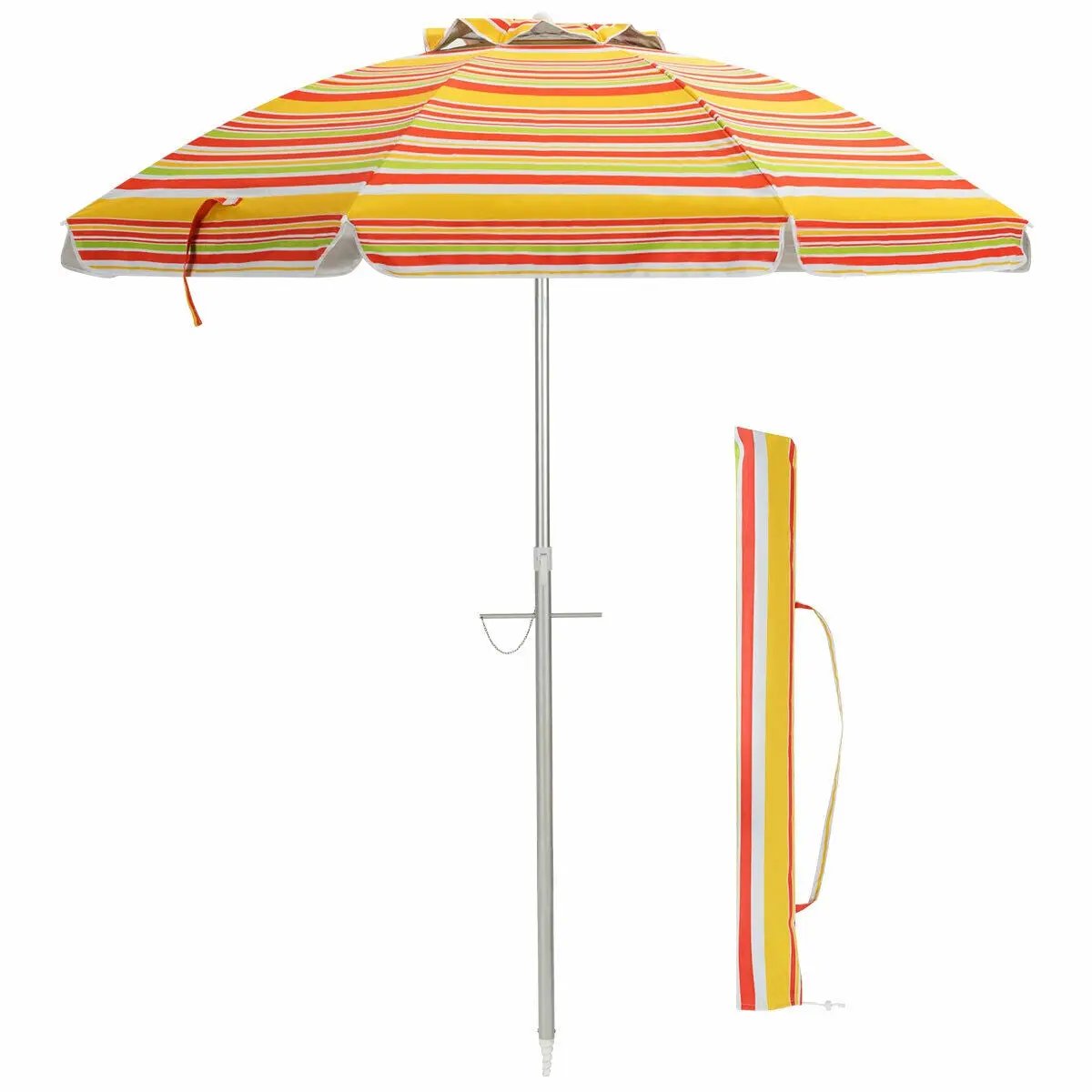 6.5 Feet Beach Umbrella with, photo 9 of 9