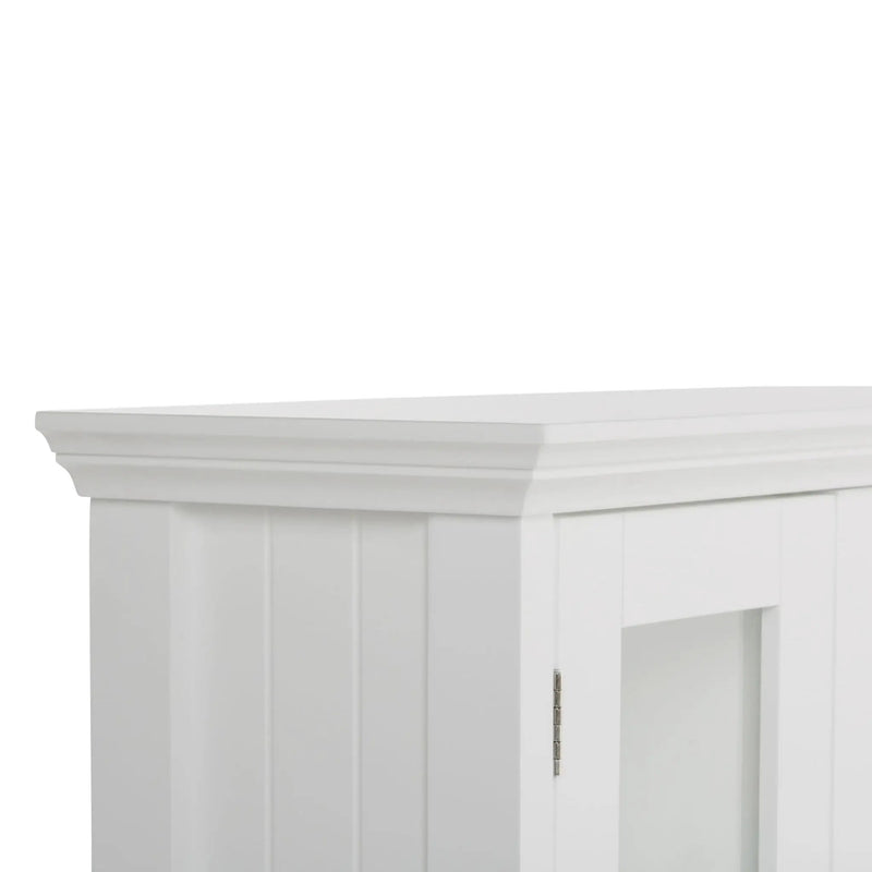 Acadian - Double Door Wall Cabinet - Pure White by Unique Piece Furniture