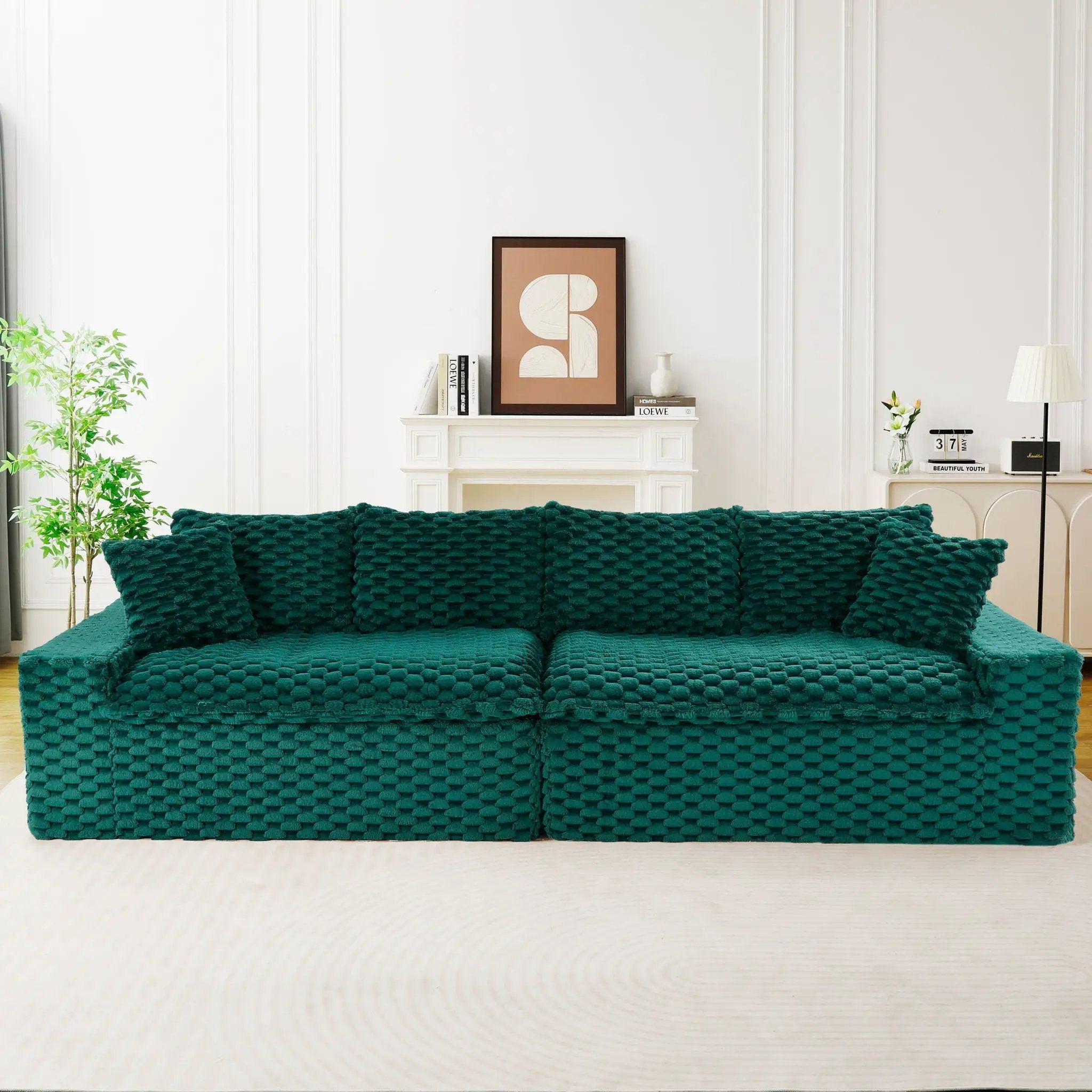 Multifunctional Sofa, Side-By-Side Or Facing Each Other by Unique Piece Furniture