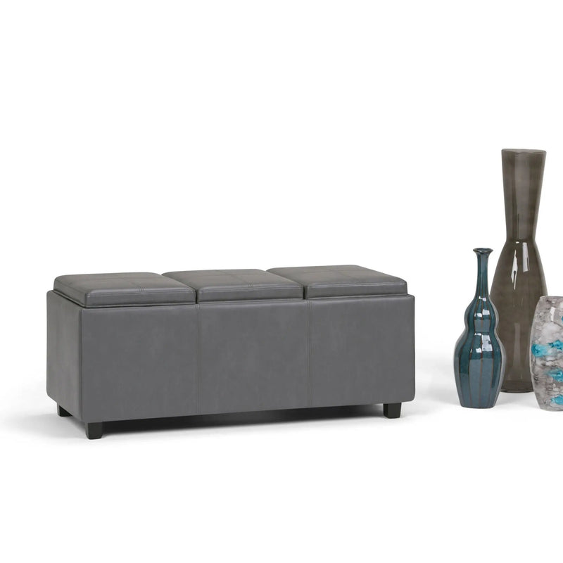 Avalon - Upholstered Storage Ottoman by HouseOfZazla