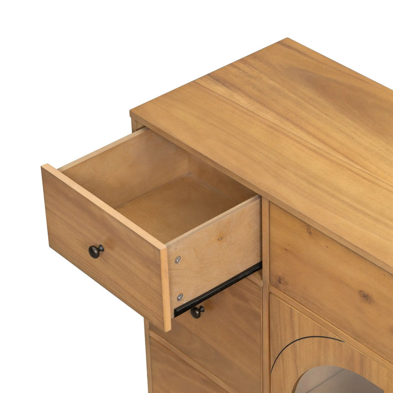 Cabinet with Storage for Living and Dining Room Entrance by HouseOfZazla