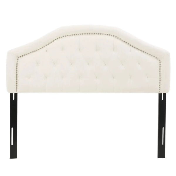 Kaarina Contemporary Tufted Fabric Headboard