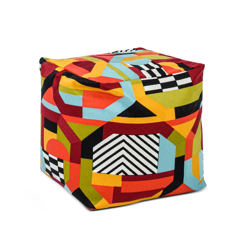 Pouf Luxury Oversized Bean Bag Cube Ottoman by HouseOfZazla