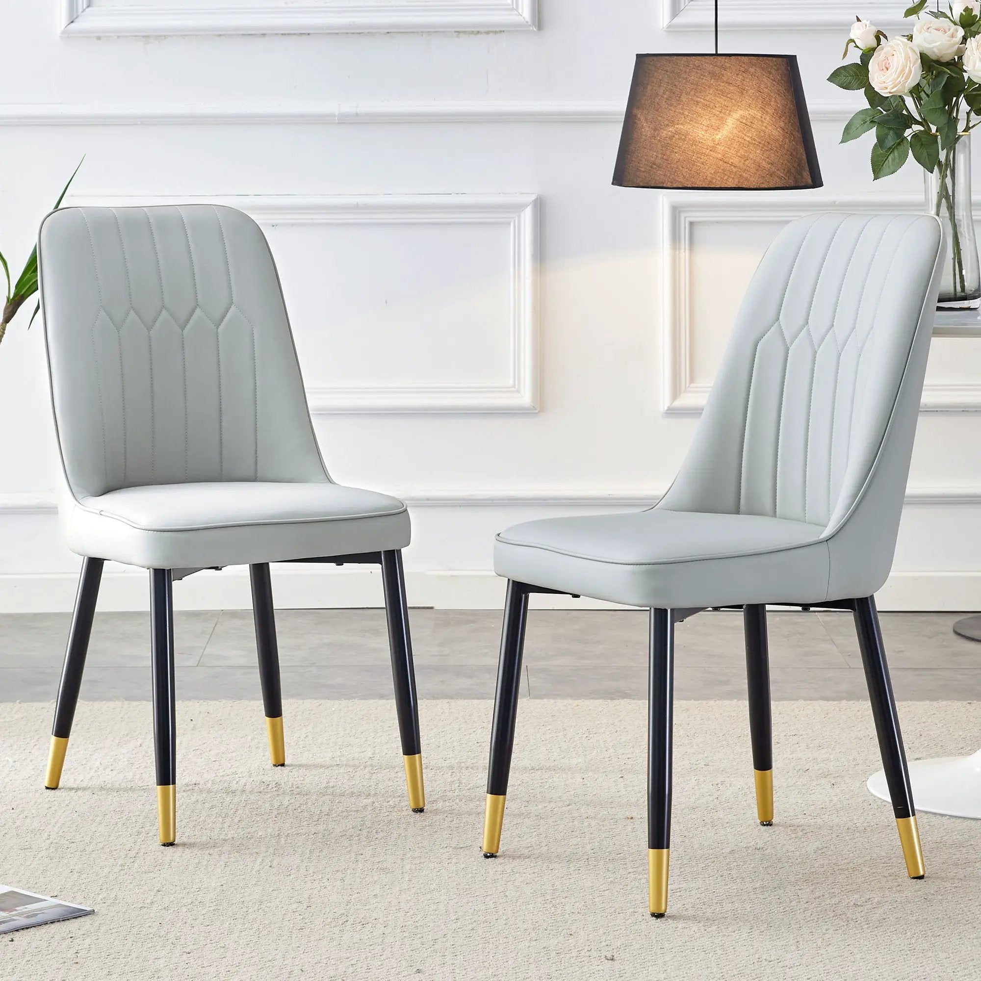 Modern Chair With Metal Legs by Unique Piece Furniture