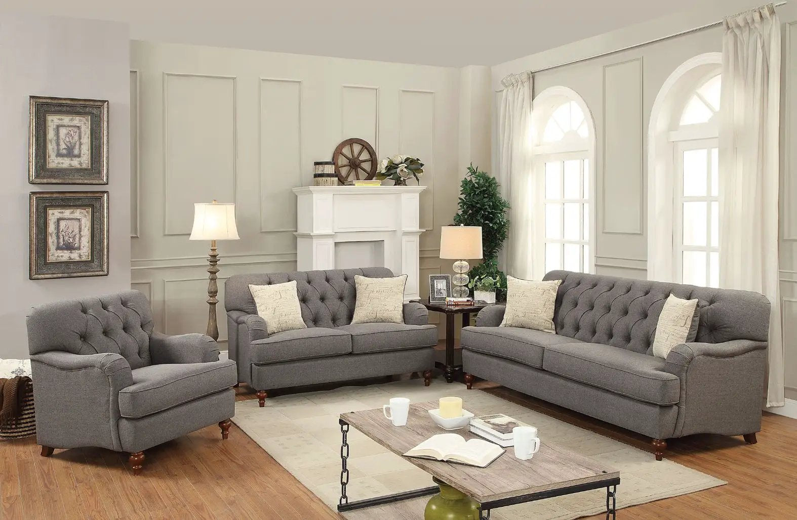 Alianza - Sofa (w/2 Pillows) by Unique Piece Furniture
