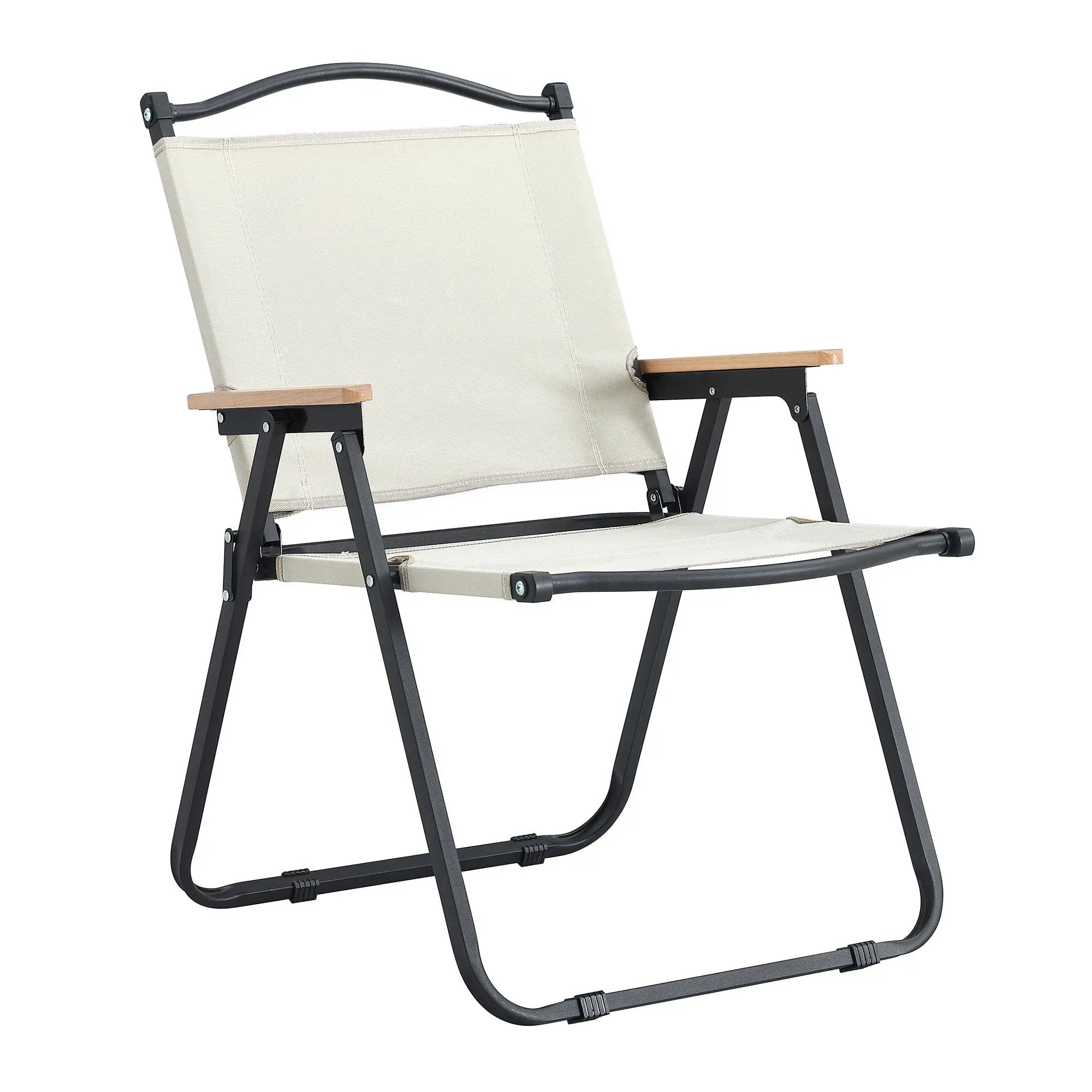 Folding Outdoor Chair For Indoor, Outdoor Camping, Picnics, Beach, Backyard, Bbq, Party, Patio by HouseOfZazla