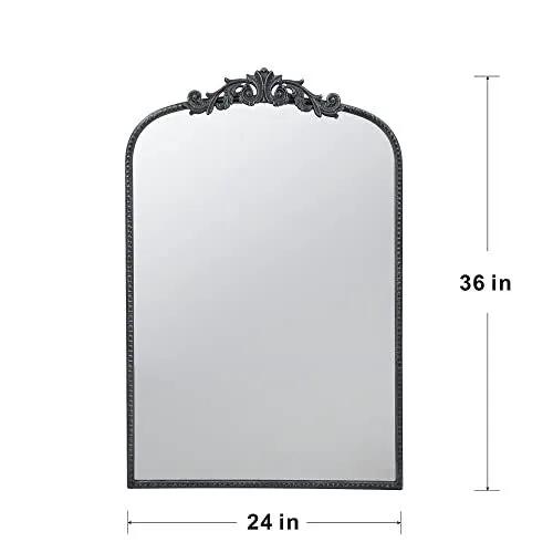 Arch Mirror, Baroque Inspired Wall Decor For Bathroom, Bedroom, Living Room by HouseOfZazla