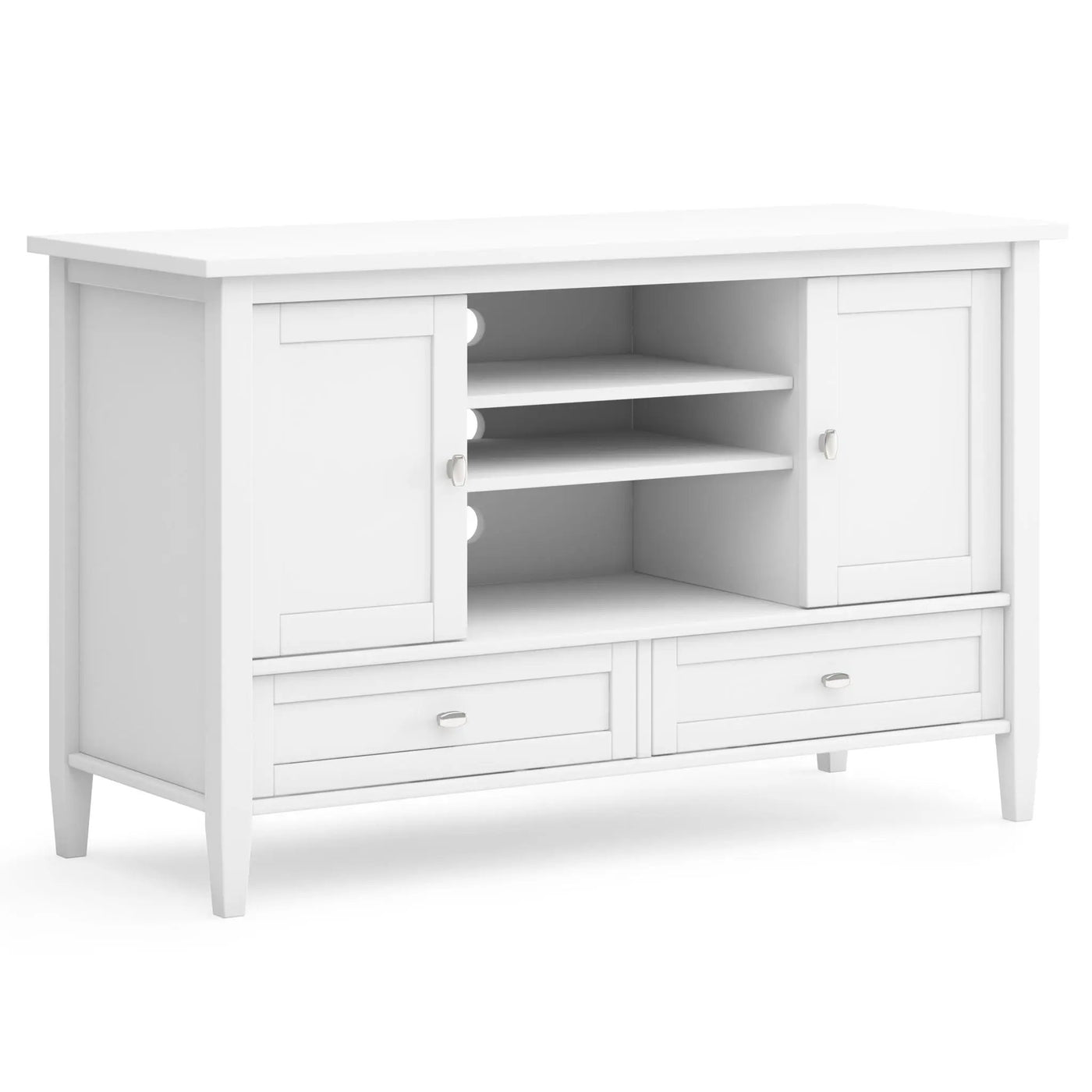 Warm Shaker - Transitional Style TV Media Stand by HouseOfZazla