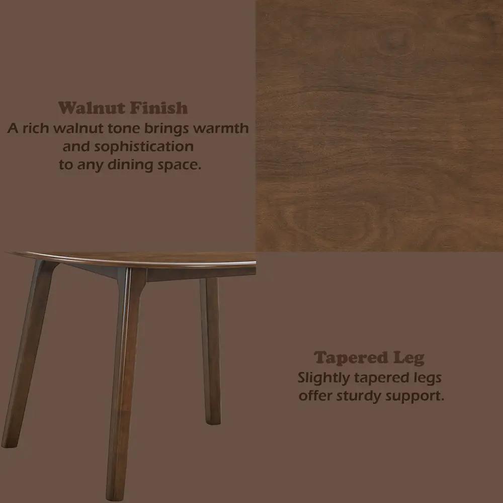 Keiki - Round Dining Table - Walnut by Unique Piece Furniture