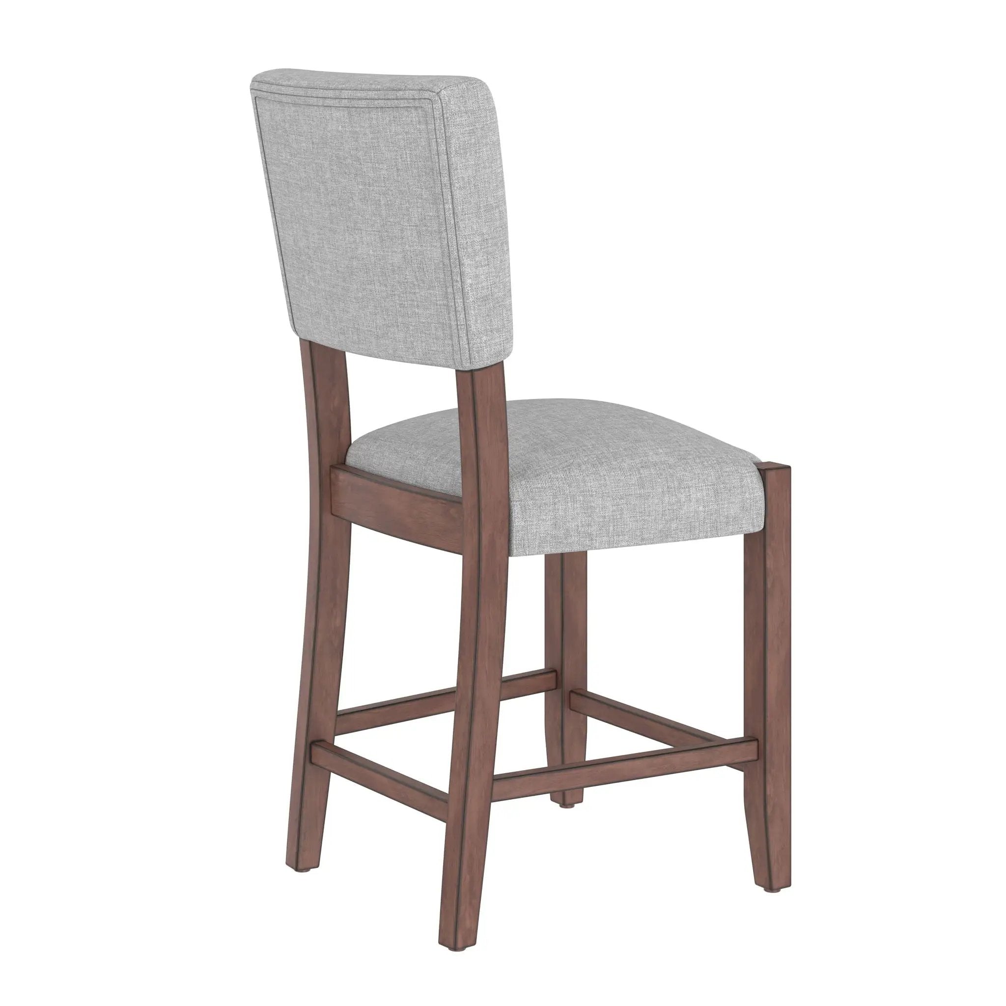 5 Piece Counter Height Dining Set, Bar Table With 4 Upholstered Chairs by HouseOfZazla