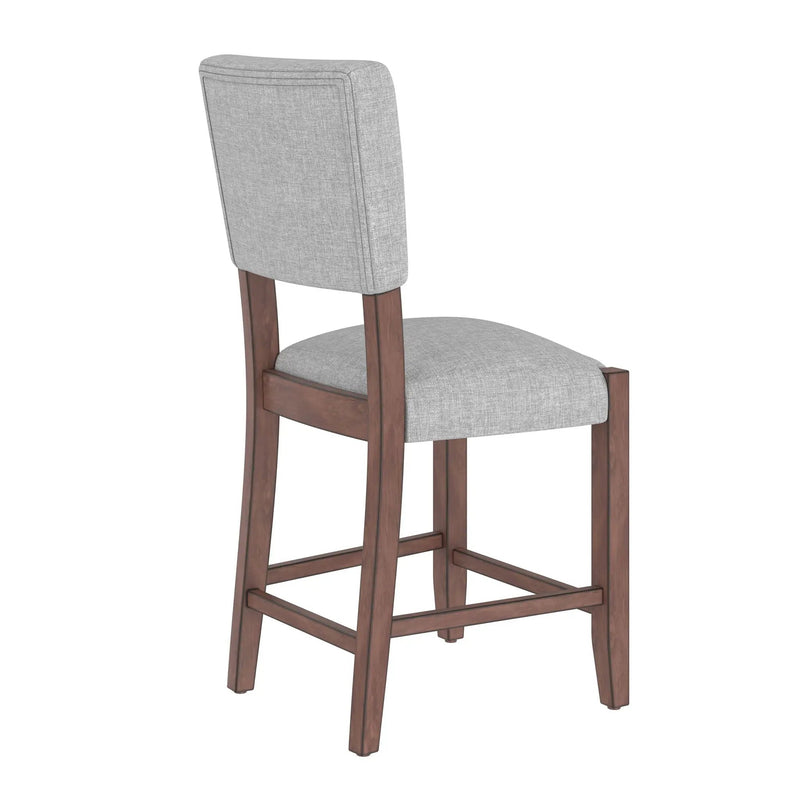 5 Piece Counter Height Dining Set, Bar Table With 4 Upholstered Chairs by HouseOfZazla