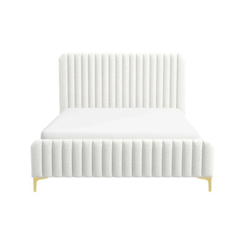 Valery - Upholstered Platform Bed by HouseOfZazla