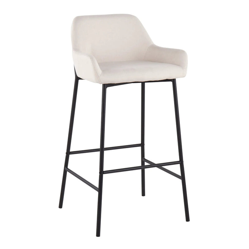 Daniella - Industrial Fixed Height Bar Stool (Set of 2) by Unique Piece Furniture