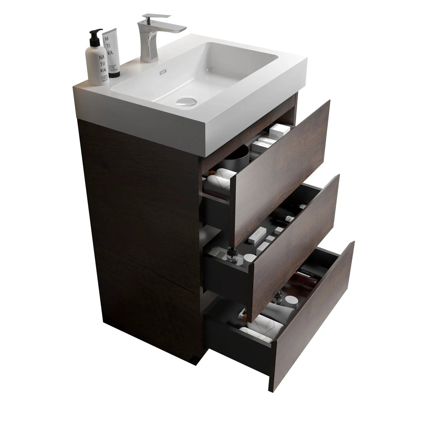 Alice - Bathroom Vanity With Large Storage, Freestanding by Unique Piece Furniture