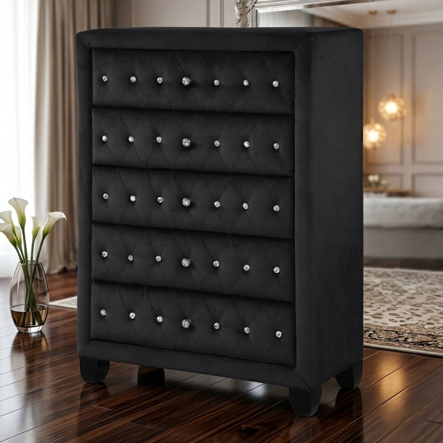 Sophia - 5 Drawer Chest by HouseOfZazla