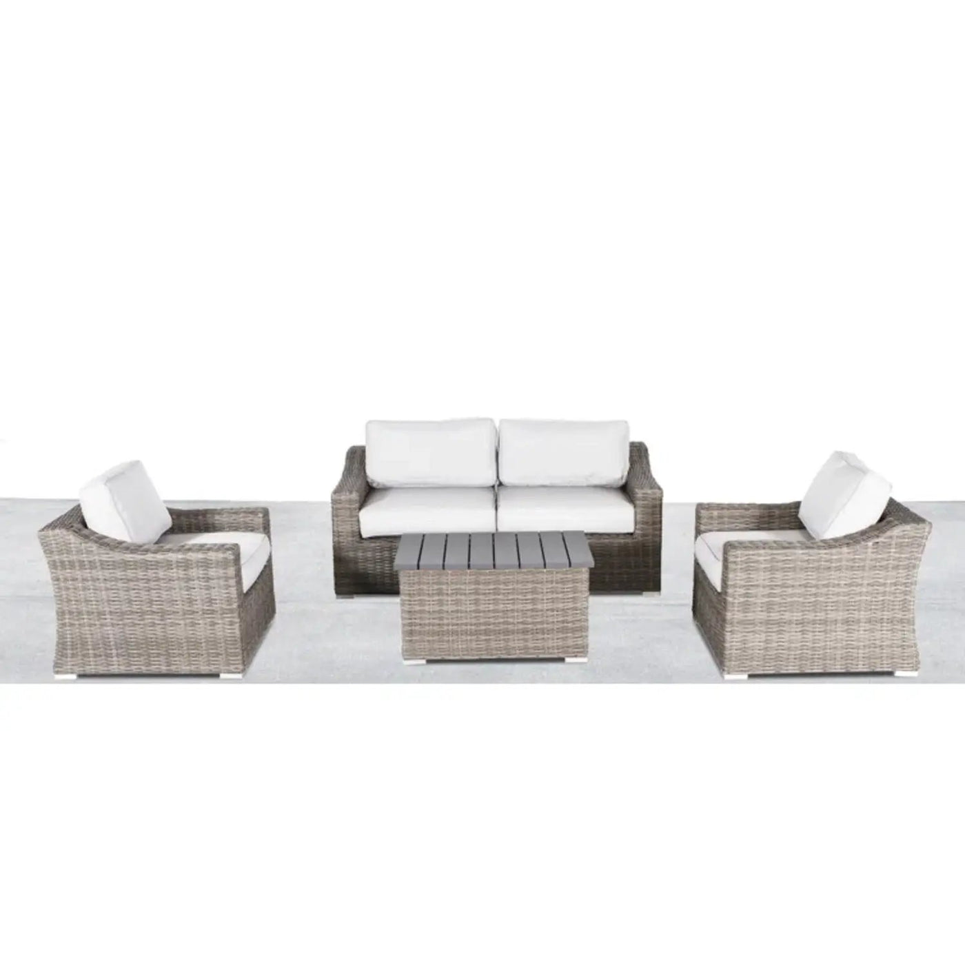 Stylish Sofa Seating Group With Cushions Perfect For Outdoor Gatherings by Unique Piece Furniture
