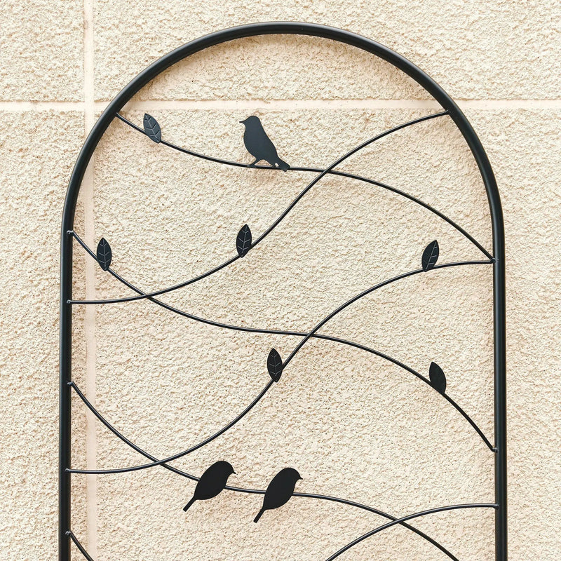 2 Pack Metal Garden Trellis 71" x 19.7" Rustproof Outdoor Plant Support by HouseOfZazla