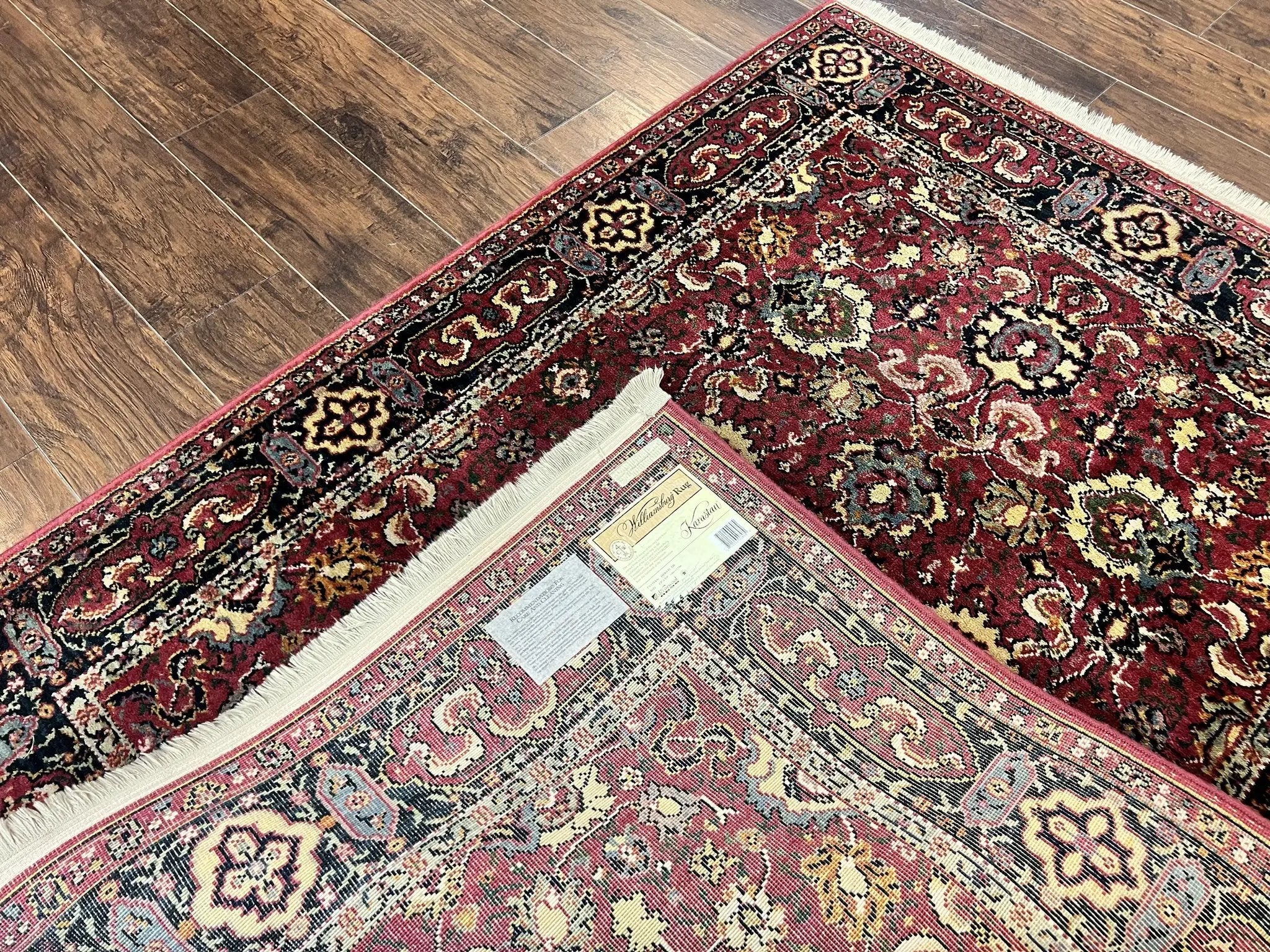 Karastan Rug 4x6, Williamsburg Herati #558, Wool Karastan Carpet, Vintage Karastan Persian Area Rug, Wool Pile by Jewel Rugs