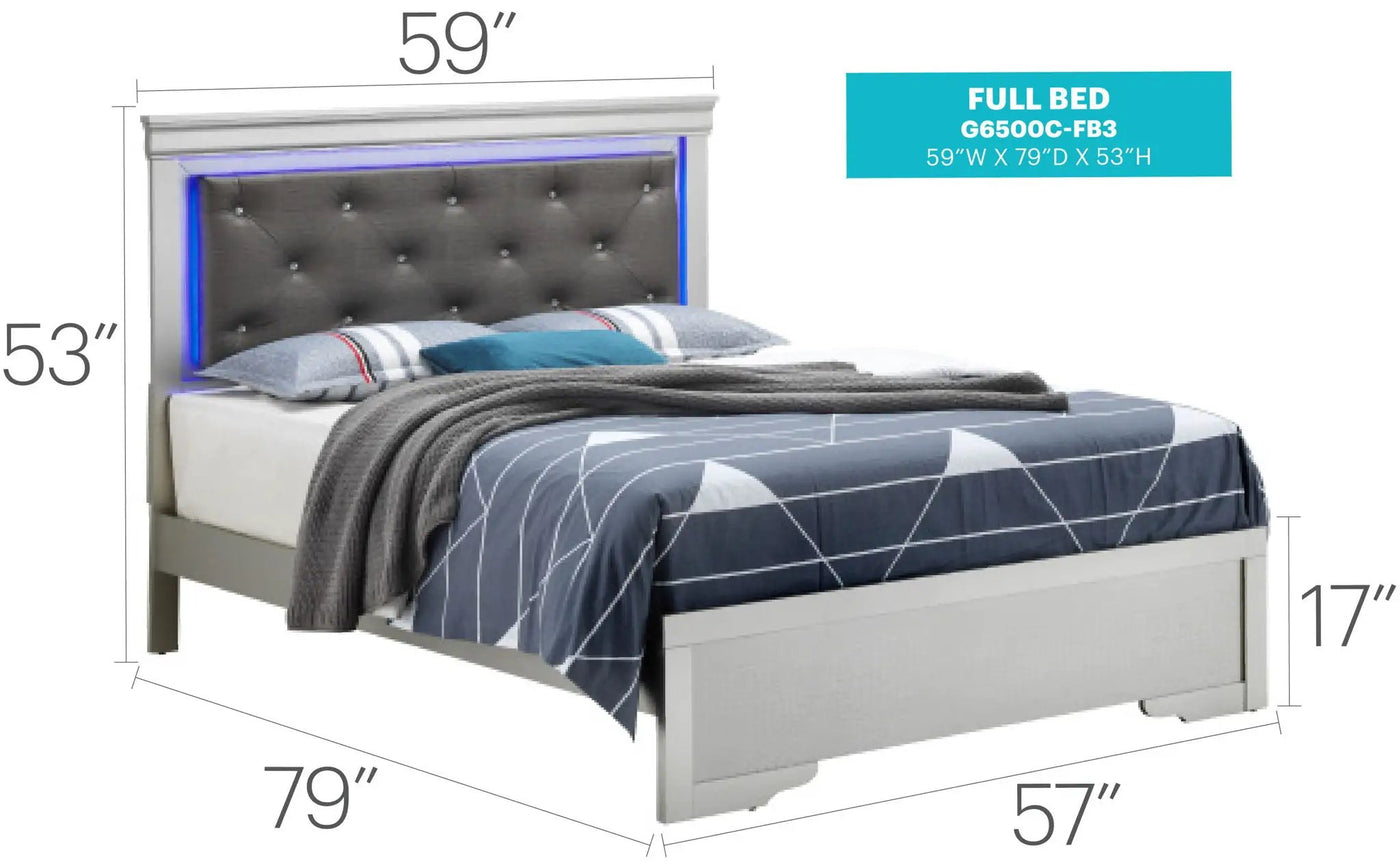 LED Elegant Bed by HouseOfZazla