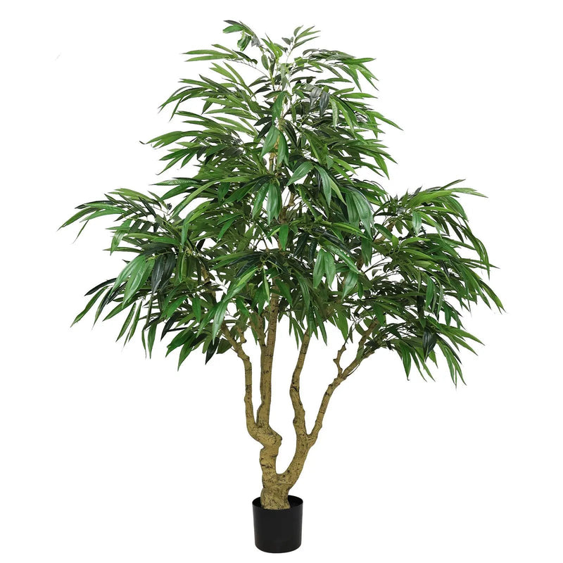 7FT Artificial Willow Tree Indoor Faux Greenery Plant by HouseOfZazla