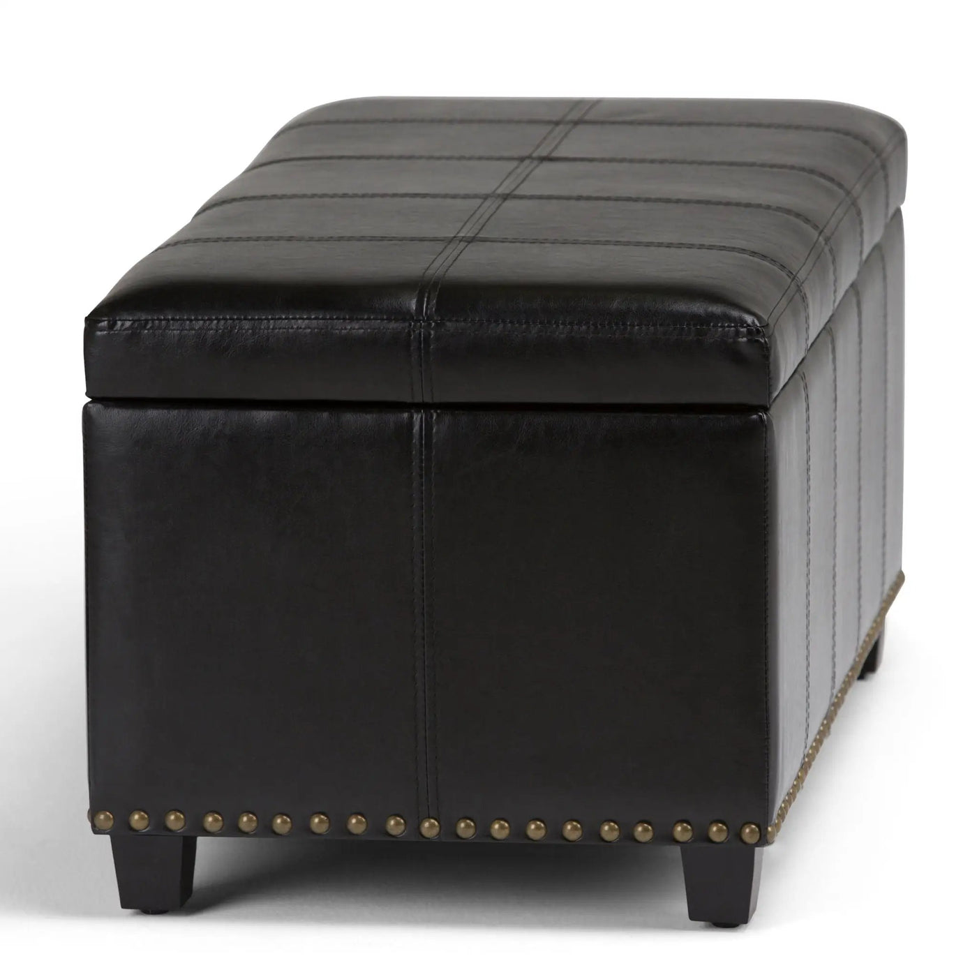 Amelia - Transitional Storage Ottoman Bench by HouseOfZazla