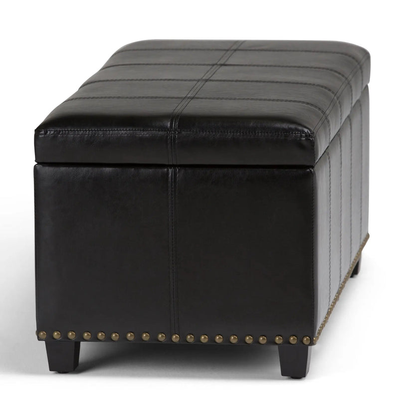 Amelia - Transitional Storage Ottoman Bench by Unique Piece Furniture