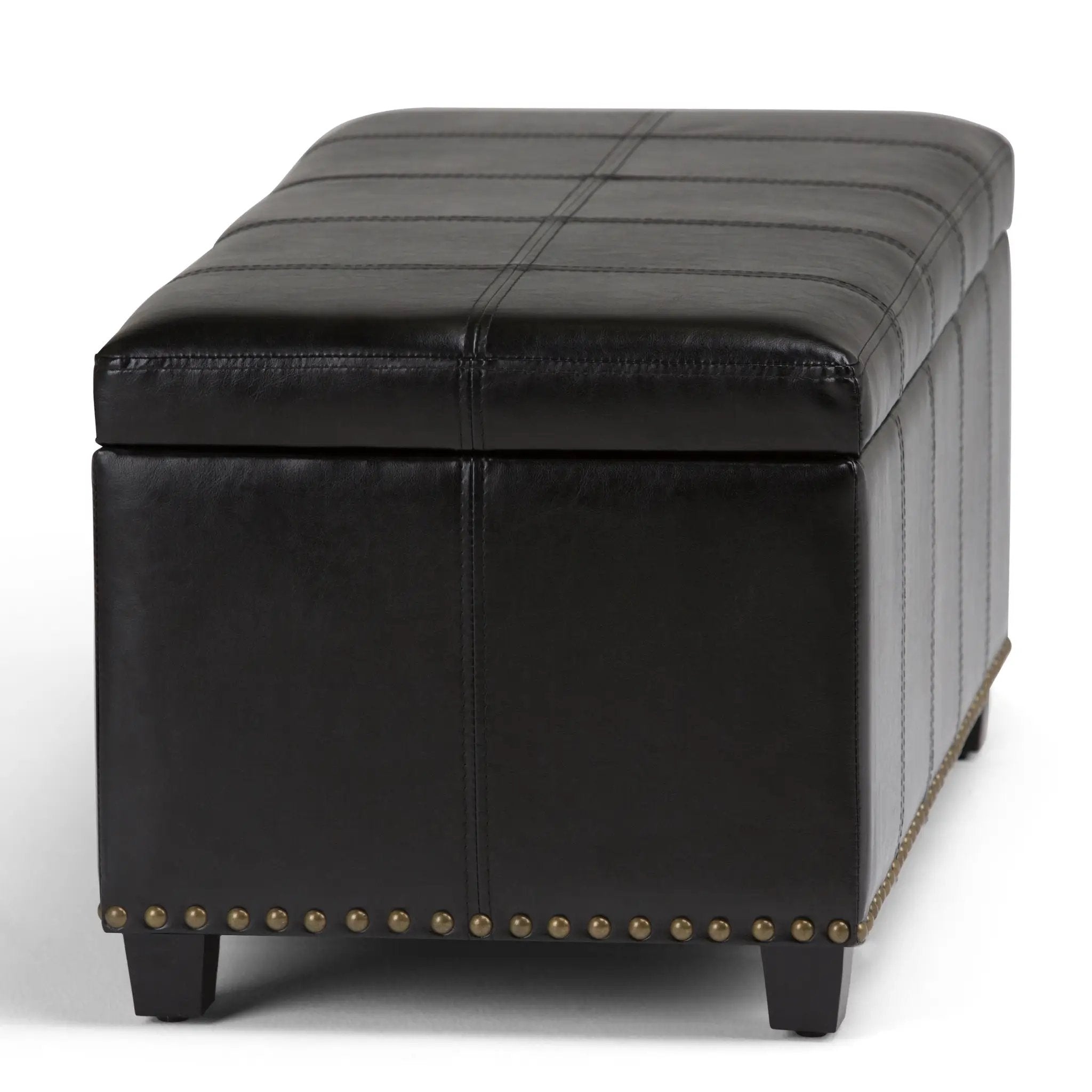 Amelia - Transitional Storage Ottoman Bench by Unique Piece Furniture