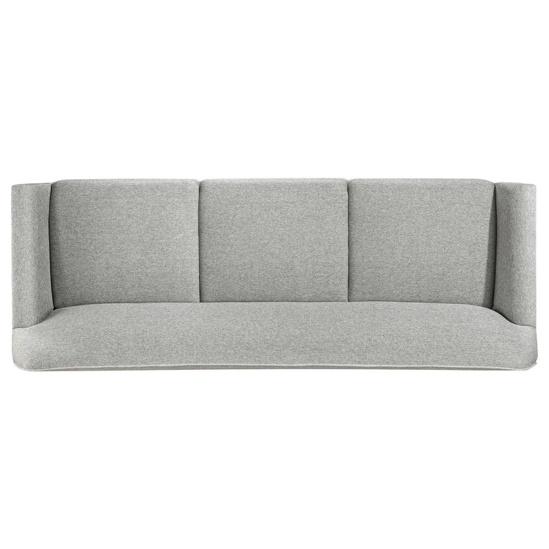 Vaughn 2-piece Fabric Upholstered Flared Arm Sofa Set Grey by Unique Piece Furniture