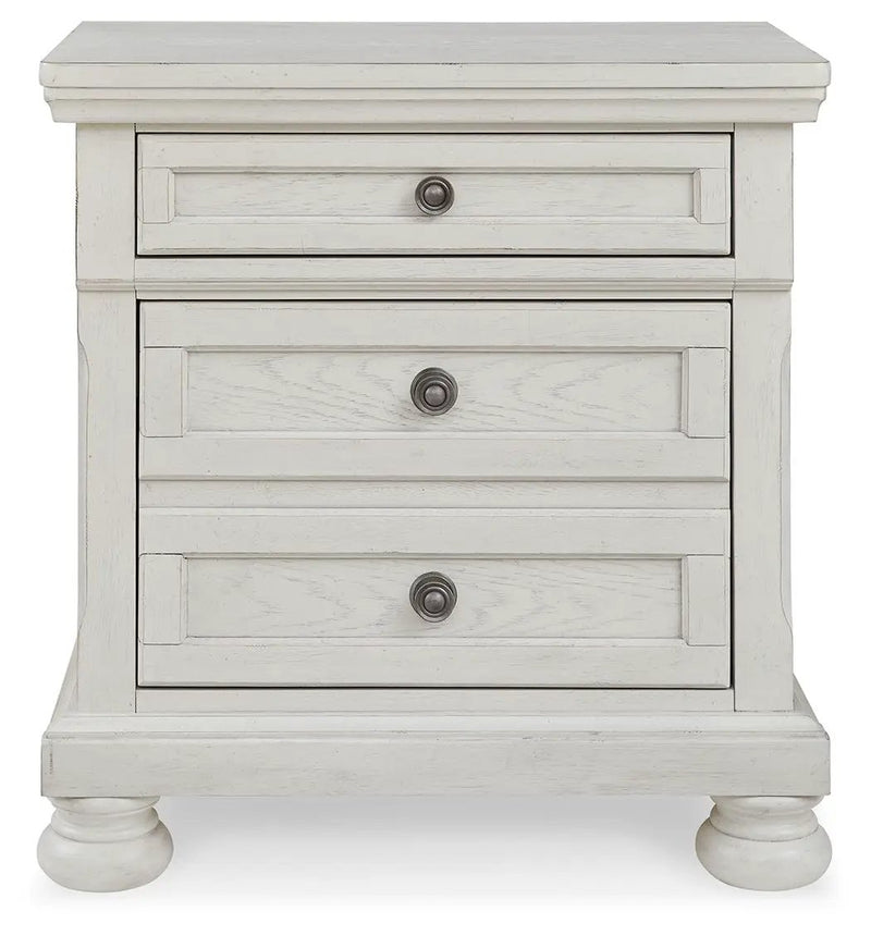 Robbinsdale - Two Drawer Night Stand - Antique White by Unique Piece Furniture
