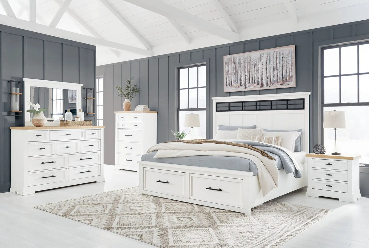 Ashbryn - Panel Storage Bedroom Set by Unique Piece Furniture