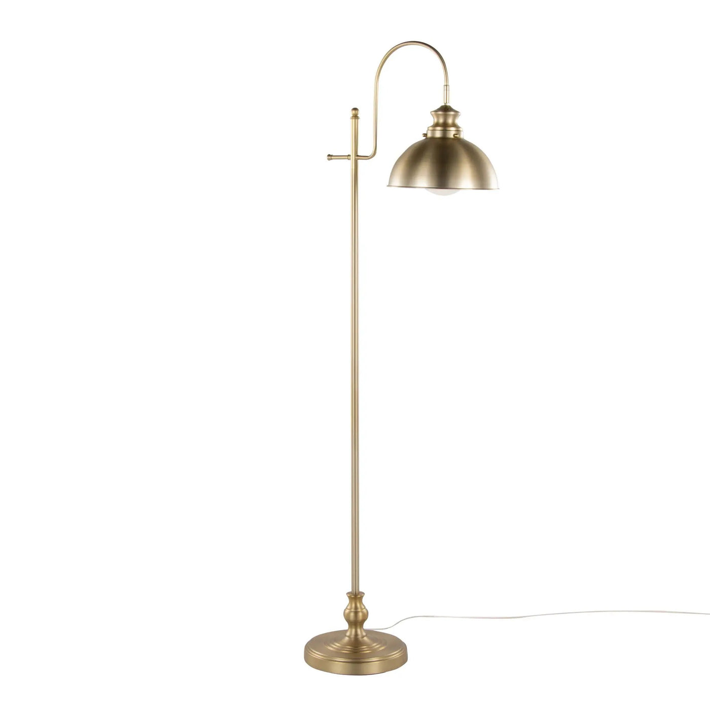 Emery - Contemporary Metal Floor Lamp by HouseOfZazla