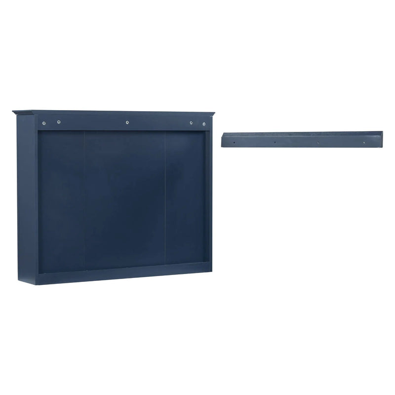 Wall Mounted Medicine Cabinet With Mirror, Storage Cabinet Featuring 6 Open Shelves And Adjustable Interior by HouseOfZazla