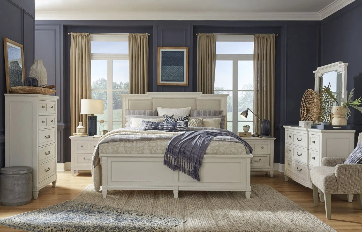 Willowbrook - Panel Upholstered Bed by Unique Piece Furniture