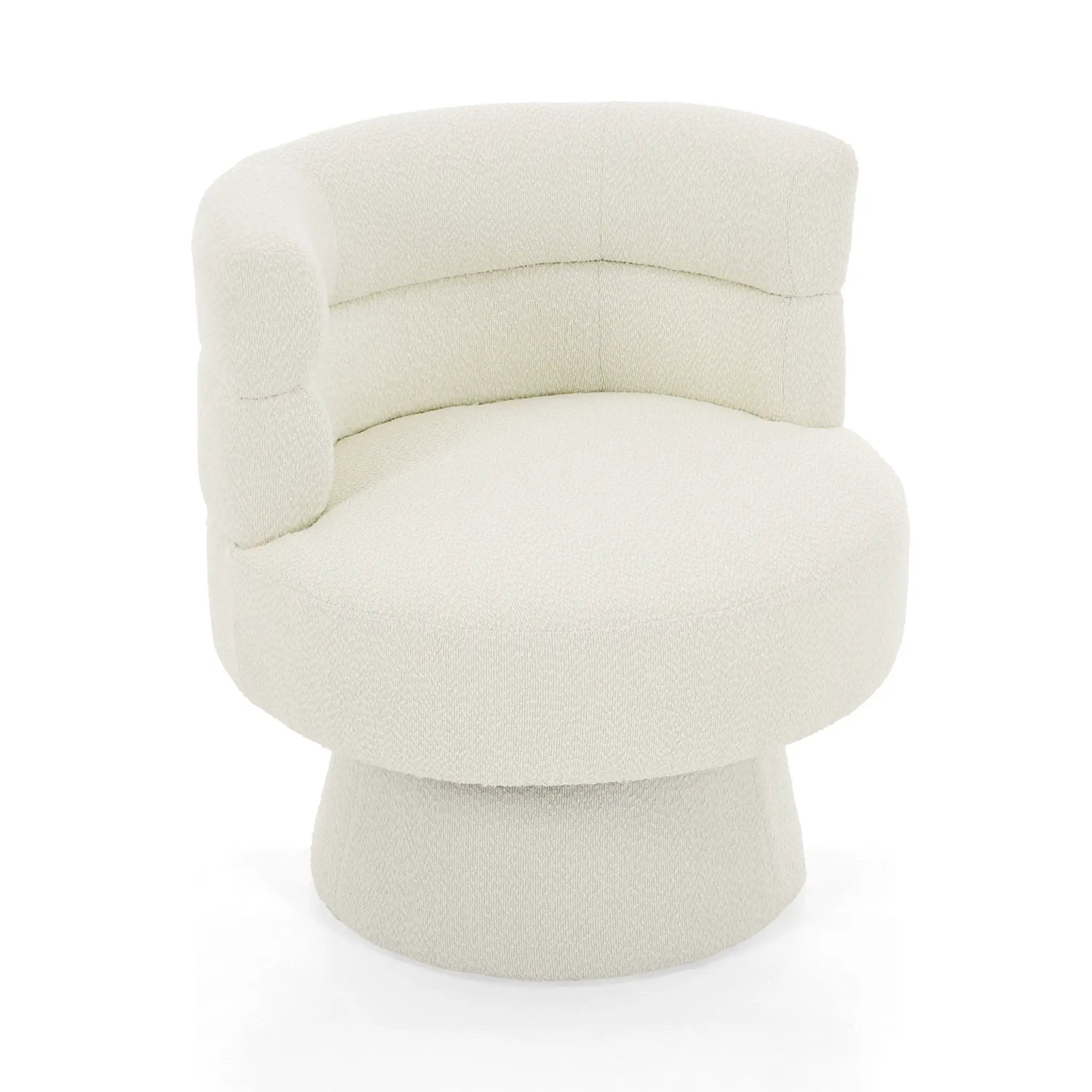Swivel Accent Chair with 360° Rotating Design and Ergonomic Support by HouseOfZazla