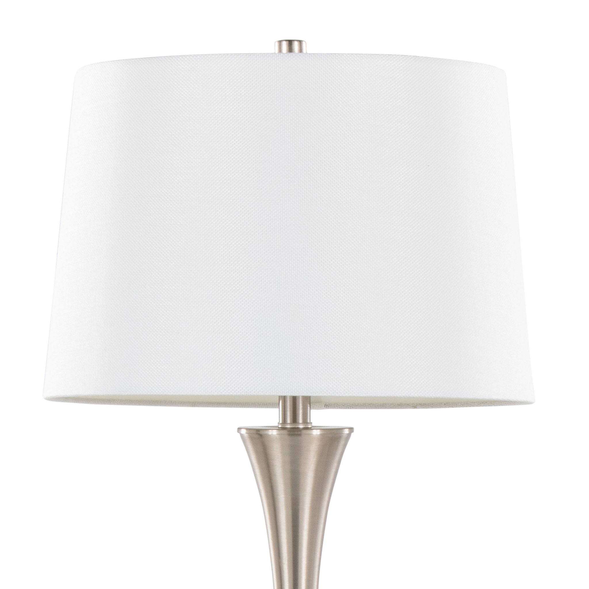 Lenuxe - Contemporary Elegant Table Lamp (Set of 2) by HouseOfZazla