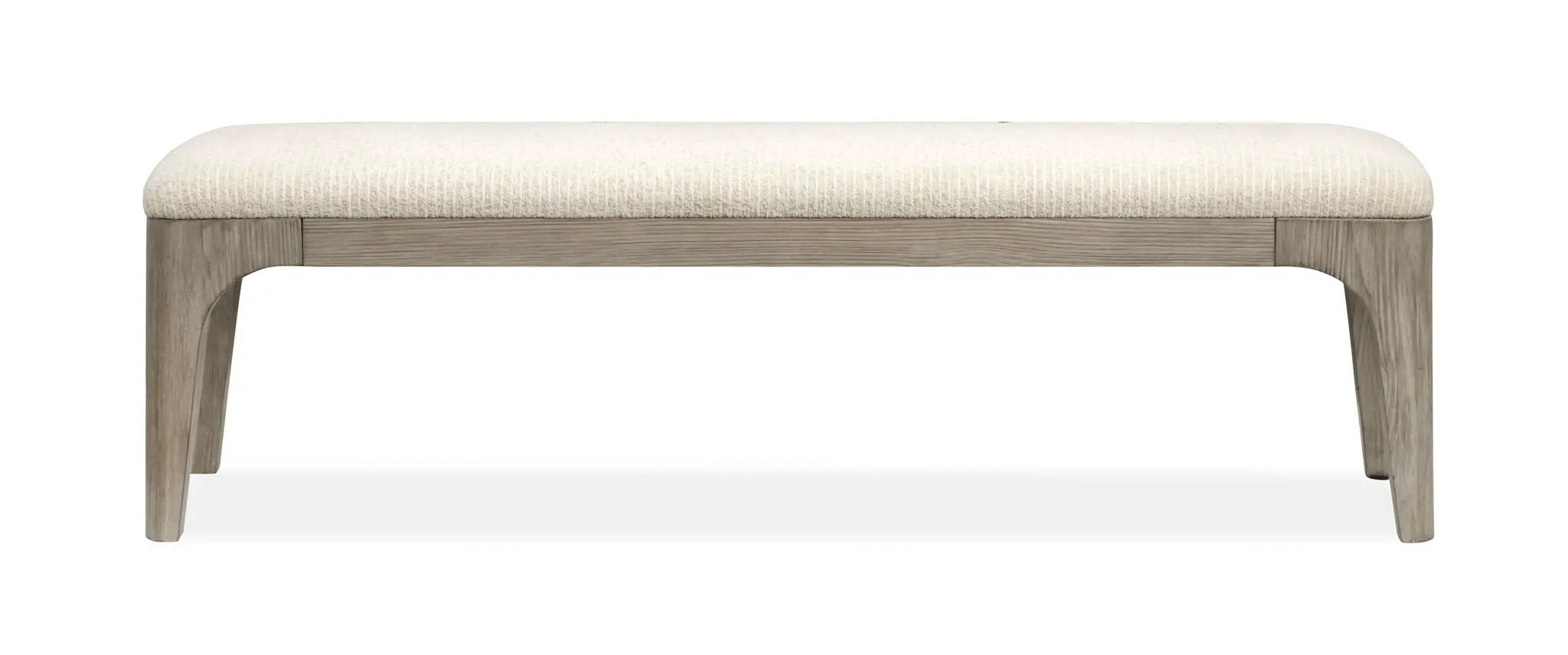 Braelyn - Long Bench - Dorian Gray by Unique Piece Furniture