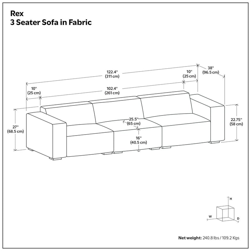 Rex - Handcrafted Sofa by HouseOfZazla