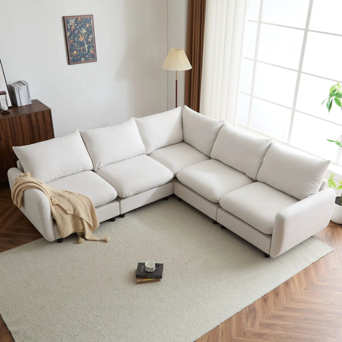 Modular Free Combination Sectional Sofa Couch by HouseOfZazla
