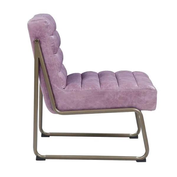 Loria - Accent Chair - Wisteria Top Grain Leather by Unique Piece Furniture