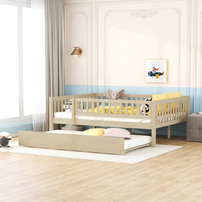 Multi Functional Wooden Daybed Bed by Unique Piece Furniture