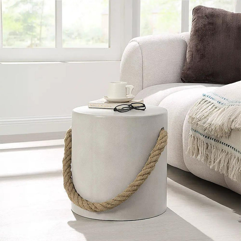 Gene - Accent Table - Natural Gray by Unique Piece Furniture