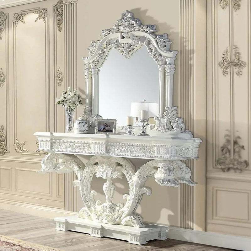 Vanaheim - 54" Mirror - Antique White by Unique Piece Furniture