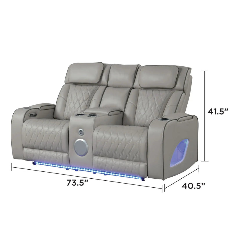 Fortuner - Power Reclining Loveseat by HouseOfZazla