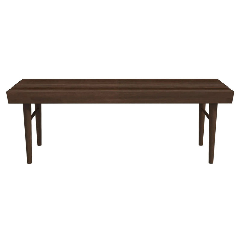 Mia - Bench - Dark Brown by HouseOfZazla