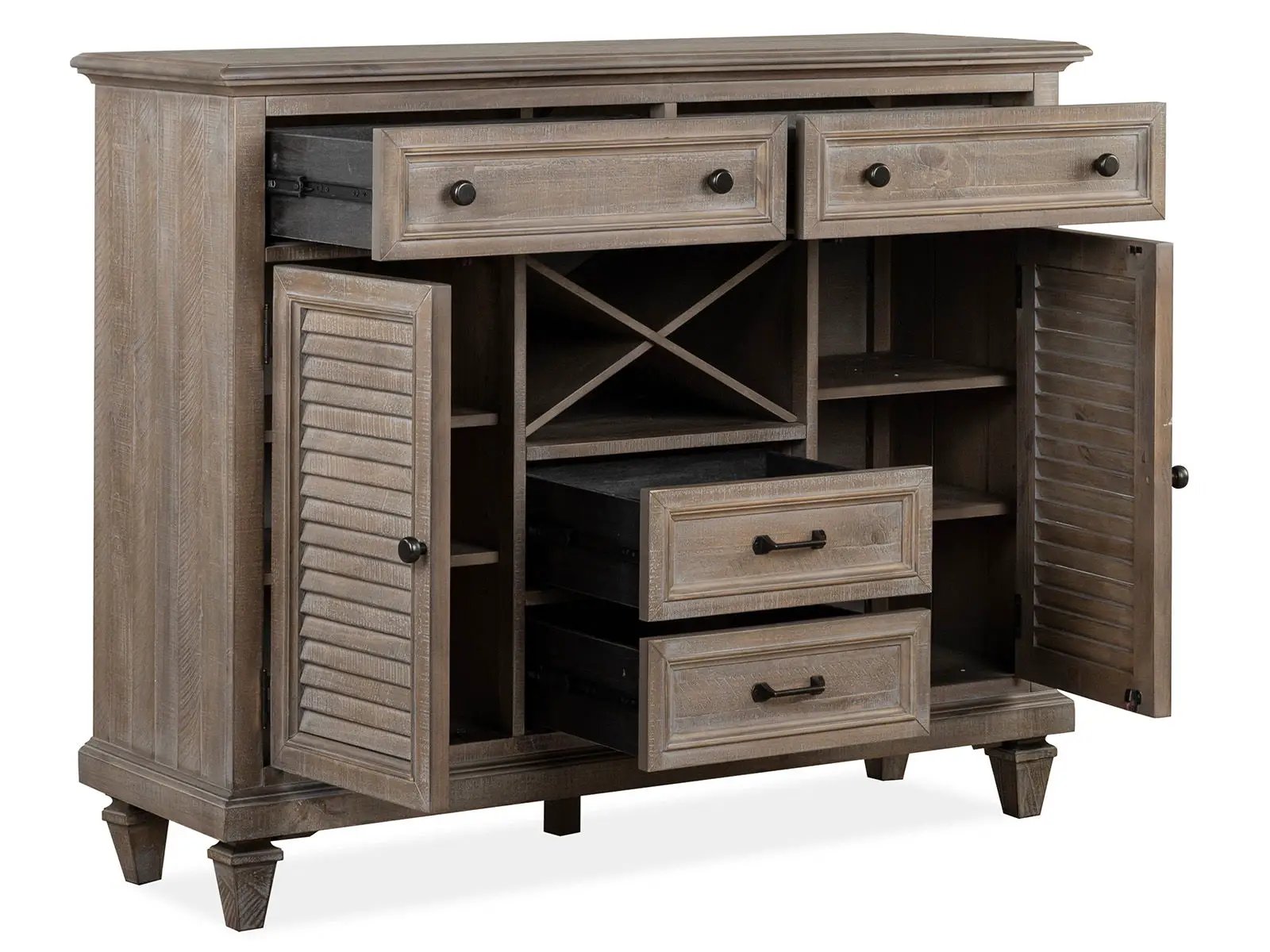 Lancaster - Server - Dovetail Gray by Unique Piece Furniture