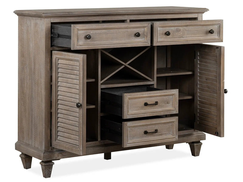 Lancaster - Server - Dovetail Gray by Unique Piece Furniture