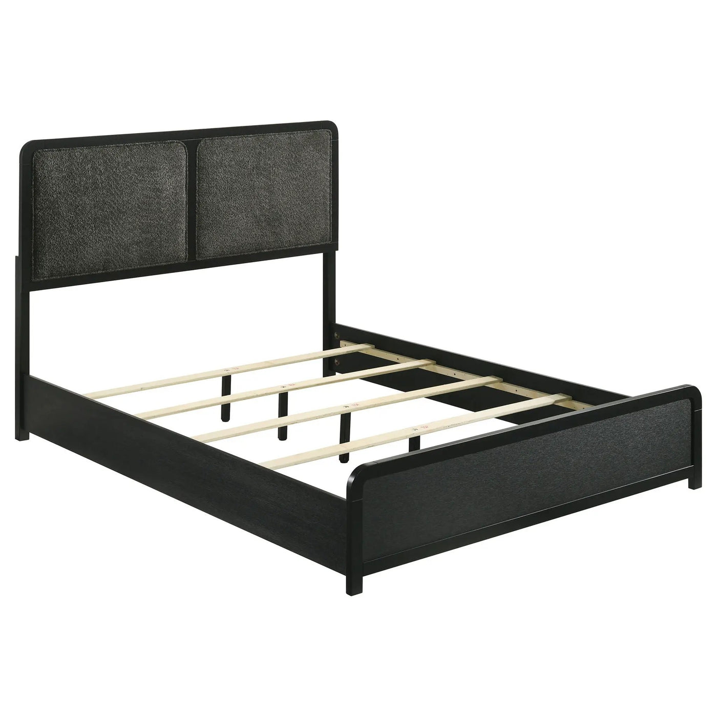 Burton - Bed With Upholstered Headboard by HouseOfZazla